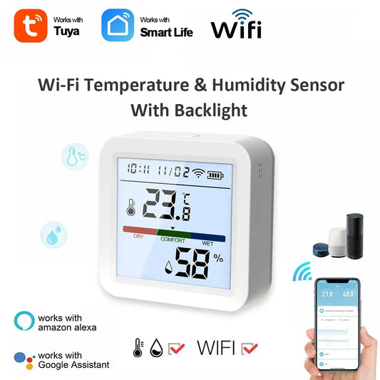 Tuya WiFi Temperature & Humidity Sensor