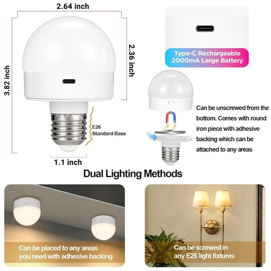 HPH Rechargeable Light Bulb